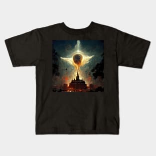 Rapture Comes | Like An Angel Kids T-Shirt